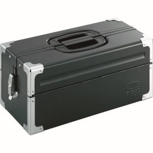 トネ TONE トネ BX322BK ツールケース メタル V形2段式 マットブラック TONE