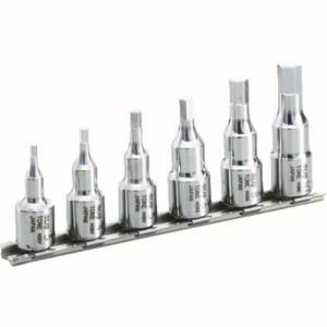 トネ TONE トネ SHH306 SUSヘキサゴンソケットセット ホルダー付 6pcs TONE