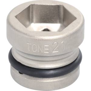 トネ TONE トネ 4NV-21SS インパクト用ショートソケット 21mm TONE