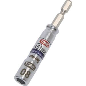 トネ TONE トネ 2BN-08C 電動ドリル用コンパクトソケット 対辺寸法8mm TONE