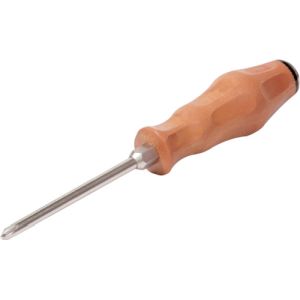 トネTONE トネ PWPD-001 木柄ドライバー スベランドライバー 貫通 刃先No.1 軸長75mm 全長167mm