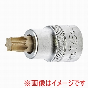 トネ TONE トネ 3TX-T45S ショートトルクスソケット 強力タイプ 