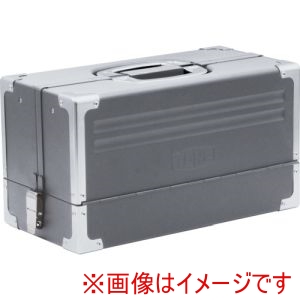 トネ TONE トネ BX331SVX ツールケース シルバー 両開きケースタイプ スチール メーカー直送 代引不可 北海道沖縄離島不可