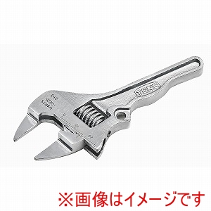 トネ TONE トネ MWRTS-0226 薄型ショートハイパーウォームモンキレンチ 目盛付 