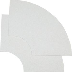 新富士 新富士 RM-205 ロードマーキング ラインU字パーツ100mm幅 白