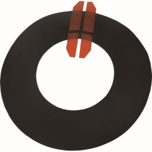 日東エルマテリアル Nitto 日東エルマテ HAT100 配管用防水部材 LSパイプスハット 厚み2.5mm×外径190mm×中央穴径93mm 20枚入