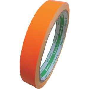 日東エルマテリアル Nitto 日東エルマテ LK15OR 蛍光テープ 15mmX5m オレンジ