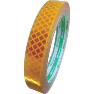 日東エルマテリアル Nitto 日東エルマテ HTP-15Y 高輝度プリズム反射テープ 蛍光色 15mmX5M 黄