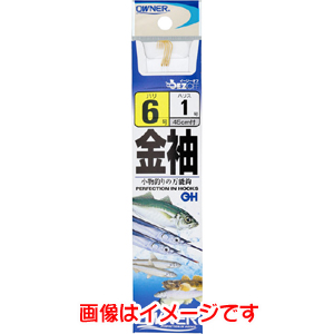 オーナー OWNER オーナー OH 金袖 糸付 1号 ハリス 0.4 20284