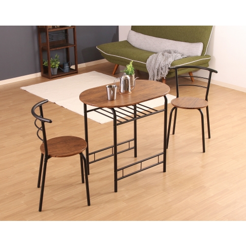  不二貿易 不二貿易 ダイニング3点セット BR 14600 TH3015-1 メーカー直送 代引不可 北海道沖縄離島不可