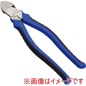 フジ矢 ビクター VICTOR ビクター 371HG-200-22B ハイグレードハイパワー偏芯電工ニッパ薄刃 青 数量限定色