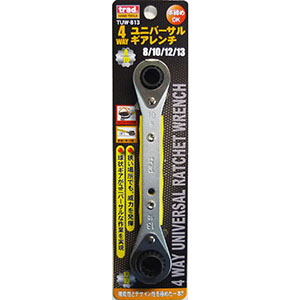 TRAD TRAD TUW-813 4WAYユニバーサルギアレンチ 三共コーポレーション