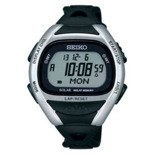 セイコー SEIKO セイコー SEIKO ウォッチ スポーツショップ限定モデル スーパーランナーズ ソーラー シルバー×ブラック SBEF013