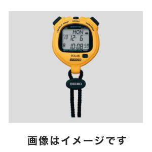 セイコー SEIKO セイコー SEIKO デジタルストップウォッチ(ソーラー充電型) イエロー 2-9869-02 SVAJ003