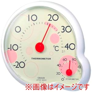 クレセル クレセル CR-140Y 温湿度計