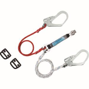 藤井電工 FUJIIDENKO 藤井電工 THL-99-DZ1-2R23-BP ツヨロン ハーネス用ランヤード ツインロープ式  TUYORON