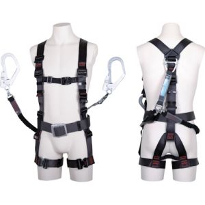 藤井電工 ツヨロン 藤井電工 TH506-CRNV93SVOT-DG-BKM-2R23BX フルハーネス飛燕 ツインコルトリトラ Mサイズ