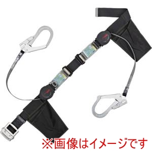 藤井電工 藤井電工 TB-2-ORL593-ORL5931-BLK-L-BX 胴ベルト型墜落制止用器具 ハンドリトラ 黒 Lサイズ 幅50MM×長さ1400MM