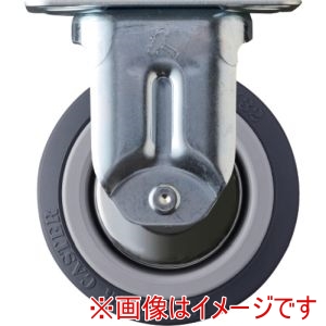 ハンマーキャスター HAMMER CASTER ハンマーキャスター 420MR-KUB100 プレート式キャスター 固定 車輪径100mm ウレタン車輪 Mシリーズ