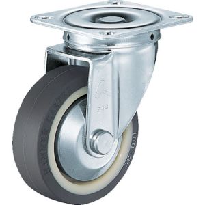 ハンマーキャスター HAMMER CASTER ハンマーキャスター 420S-UB100-BAR01 S型 自在 ウレタン車 B入り100mm