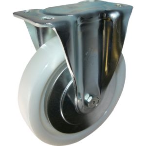 ハンマーキャスター HAMMER CASTER ハンマーキャスター 400SR-NRB200 固定式ナイロン車輪 ラジアルボールベアリング 200mm