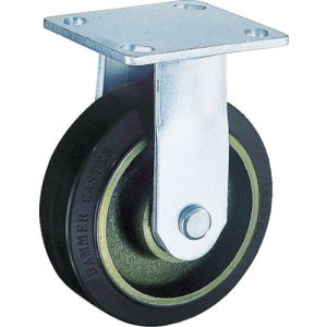 ハンマーキャスター HAMMER CASTER ハンマーキャスター 500BPR-CR100-BAR01 Sシリーズ 500タイプ固定ゴムB車 100mm