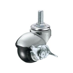 ハンマーキャスター HAMMER CASTER ハンマーキャスター 40515A-20R40 ねじ込み式W3/8 旋回式ゴム車輪 40mm ストッパー付 