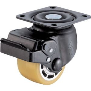 ハンマーキャスター HAMMER CASTER ハンマーキャスター 545S-BAU75-BAR01 低床式重荷重用 自在SP付 ウレタン車 B入り75mm