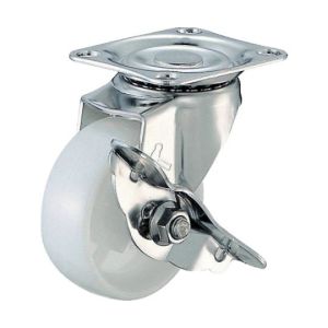 ハンマーキャスター HAMMER CASTER ハンマーキャスター 315S-N50-BAR01 S型 オールステンレス 自在SP付 ナイロン車 50mm