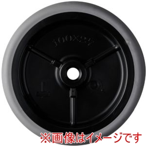 ハンマーキャスター HAMMER CASTER ハンマーキャスター 429E-L100 E型エラストマー車輪 100mm