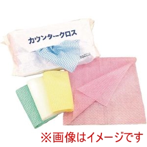 オーミケンシ オーミケンシ 514904 1035 カラーカウンタークロス 5色アソート50枚セット 50枚入