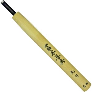 目黒彫刻刀製作所 本喜秀 目黒彫刻刀製作所 鋼付 彫刻刀 丸刀 6.0mm