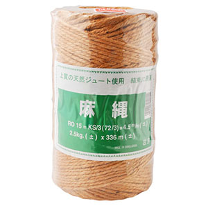 加藤伝蔵商店 麻縄 φ4.5mm×336m KS-3