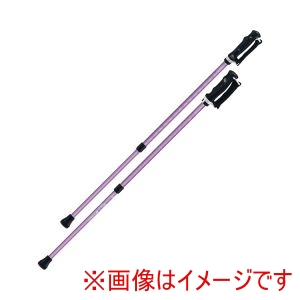 シナノ シナノ 522033 650213 もっと安心2本杖 2本1組 パープル