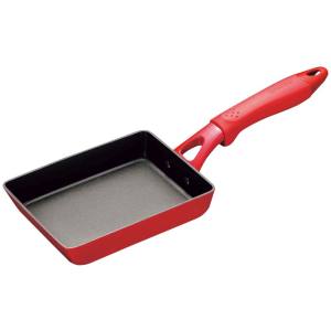 京セラ 京セラ セラフォート 玉子焼 13×18cm IH レッド CFF-EA-BRD