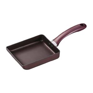 京セラ KYOCERA 京セラ セラフォート 玉子焼き 14×18cm ブラウン CFF-GEA-BBR