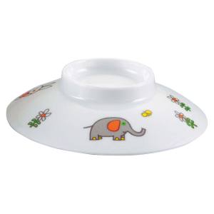 国際化工 国際化工 メラミン子供食器 こぐまちゃん 飯椀汁椀兼用 蓋 J5CKO