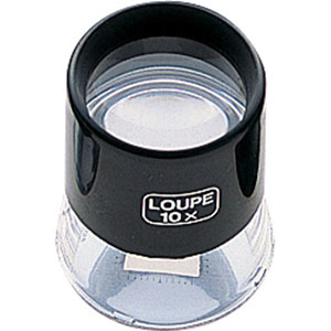 シンワ測定 SHINWA シンワ測定 75571 ルーペ T-2 高倍率 スケール付 28mm 10倍