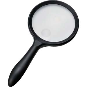 シンワ測定 SHINWA シンワ測定 75751 ルーペ A-6 リーディング用 110mm 2倍&4倍 二重焦点 LEDライト付