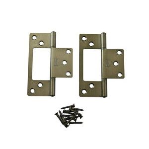 ハイロジック HILOGIK ハイロジック 17499 ステンフラッシュ蝶番 89mm LU 2枚入 00017499-001