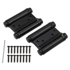 ハイロジック HILOGIK ハイロジック 26062 PEN黒塗リ自由丁番 両開 76mm 1組入