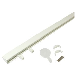 ハイロジック HILOGIK ハイロジック 58065 角型フックレールセット ホワイト 50cm 石膏ボード 00058065-001