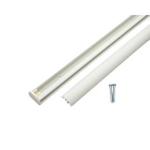 ハイロジック HILOGIK ハイロジック D型フックレール 2m ホワイト 00058204-001