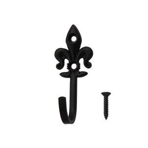 ハイロジック HILOGIK ハイロジック 58632 スタイリッシュ シンプルフック ブラック 1個入 00058632-001