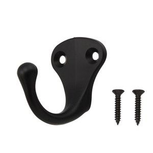 ハイロジック HILOGIK ハイロジック 58634 スタイリッシュ コートフック ブラック 1個入 00058634-001