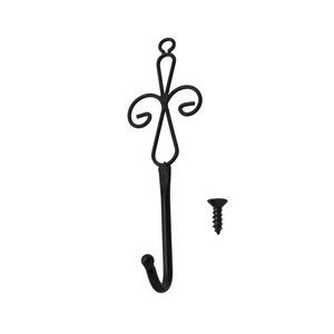 ハイロジック HILOGIK ハイロジック 58638 スタイリッシュ ワイヤーフック ブラック 1個入 00058638-001