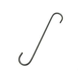 ハイロジック HILOGIK ハイロジック EH-262 Sフック 6x300mm 黒クローム 1本入 00095262-001