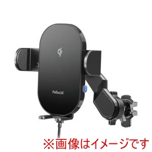 ペルシード Pellucid  ペルシード PPH2309 車内用品 スマホホルダー 自動開閉スマホホルダー エアコン吹き出し口固定タイプ