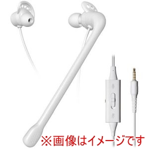 オーディオテクニカ audio-technica オーディオテクニカ ATH-202COM WH インナーイヤーヘッドセット