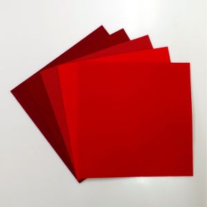 サンフェルト サンフェルト ミニー200 推し色アソート 5色入り フェルト 横200mm×縦200mm 赤系 AZ-2